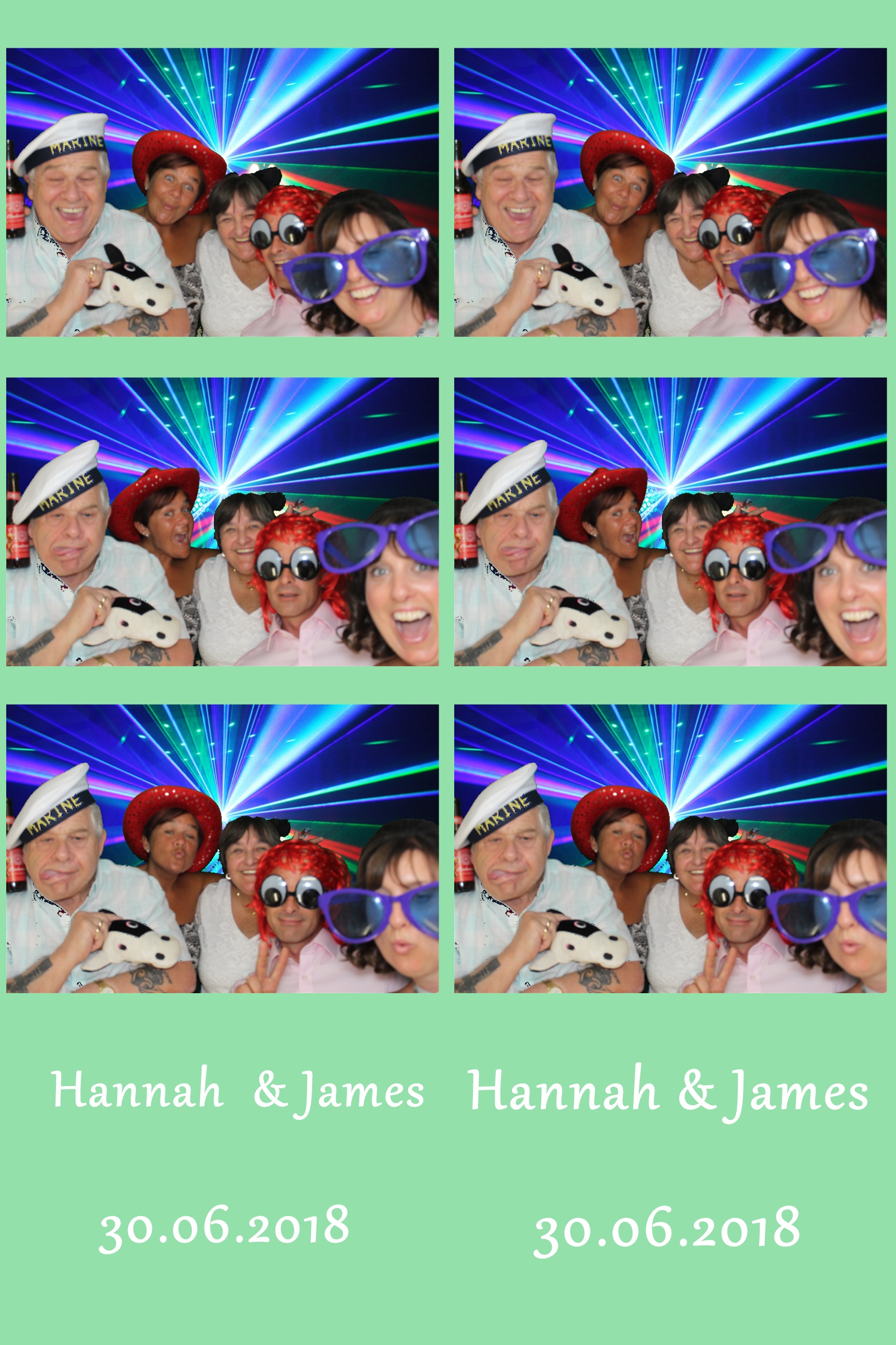 Hannah & James | View more photos from the event at images.mobile-photo-booth.com/u/MobilePhotoBoothUK/Hannah-James